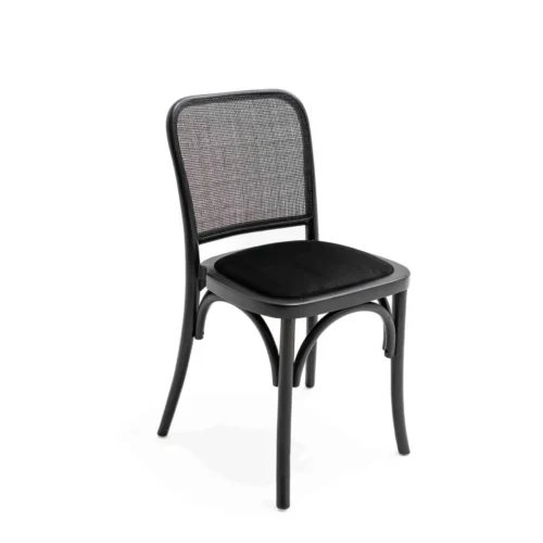 Black Rattan Wedding Chair Hire Sydney